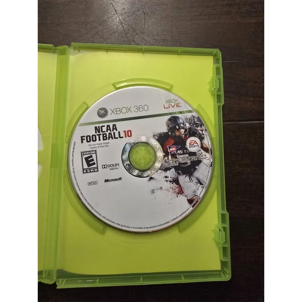 NCAA Football 10 (Microsoft Xbox 360) TESTED‎